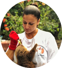 Vanessa Lizano - Best animal volunteer program
